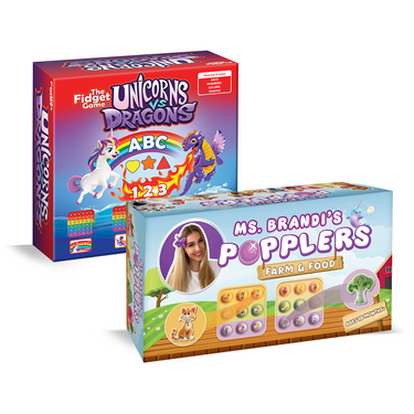 Popplers + Unicorns Vs. Dragons